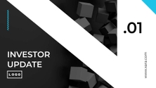Free presentation investor update template