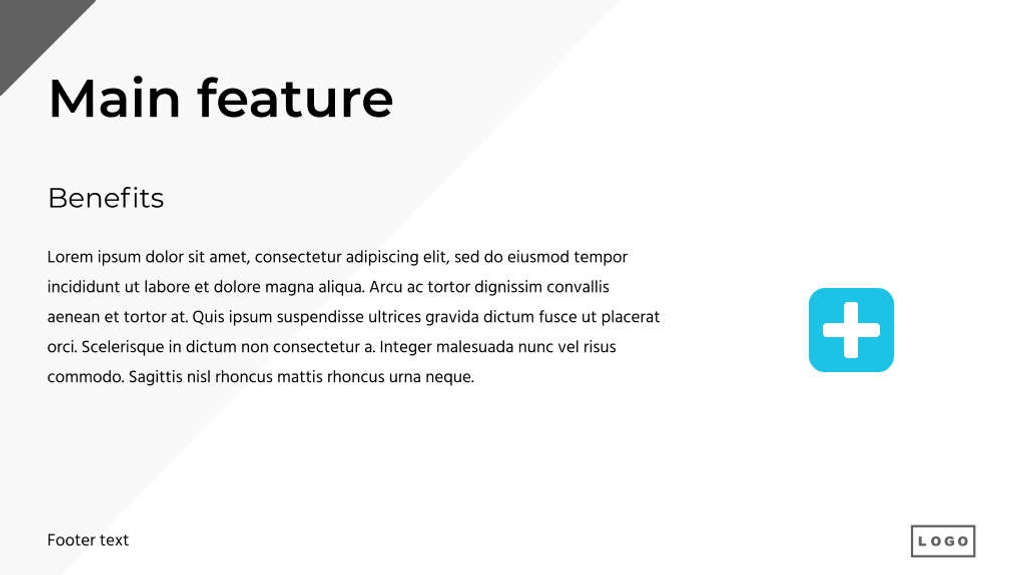 Free presentation investor update template