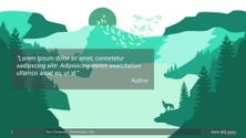 Free presentation landscape template