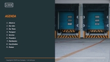 Free presentation logistics template