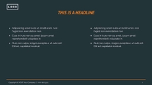 Free presentation logistics template