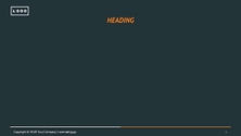Free presentation logistics template