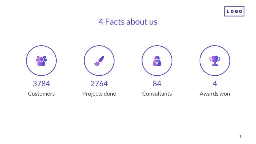 Free presentation marketing agency template