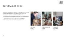 Free presentation marketing plan template