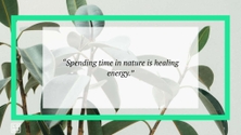 Free presentation nature template