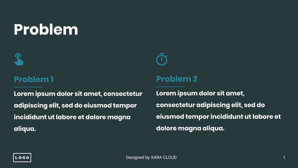 Free presentation pitch deck template