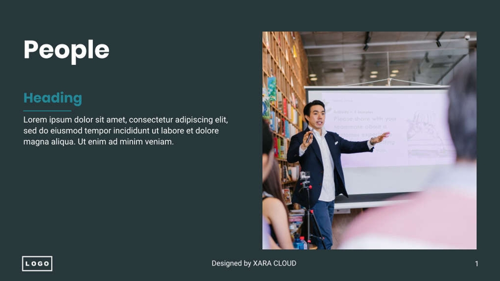 Free presentation pitch deck template