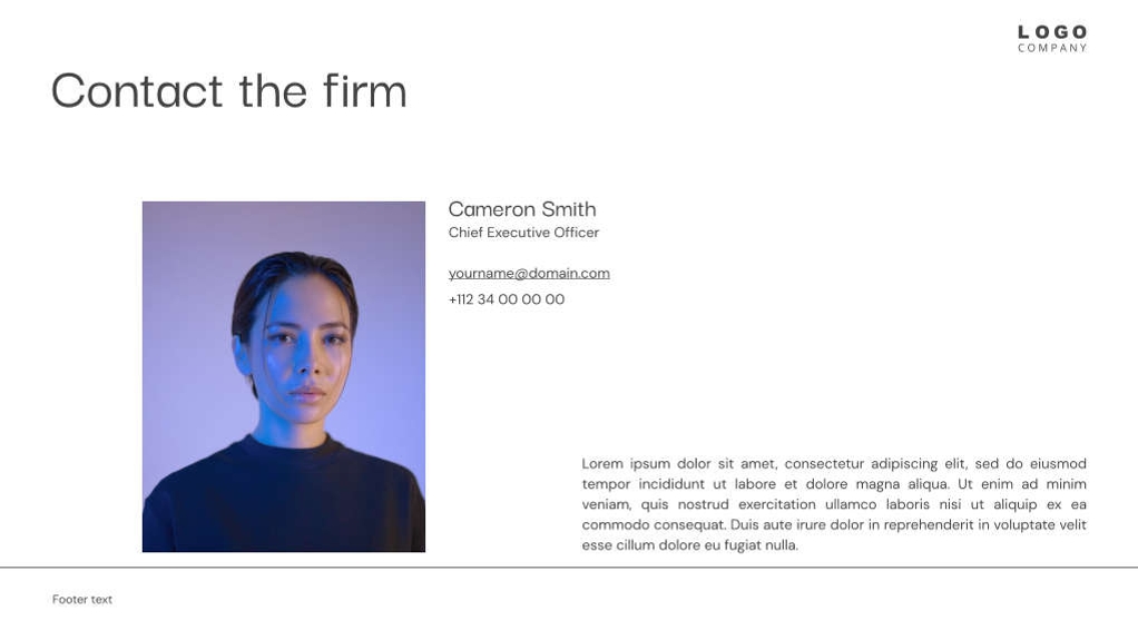 Free presentation sale pitch deck template