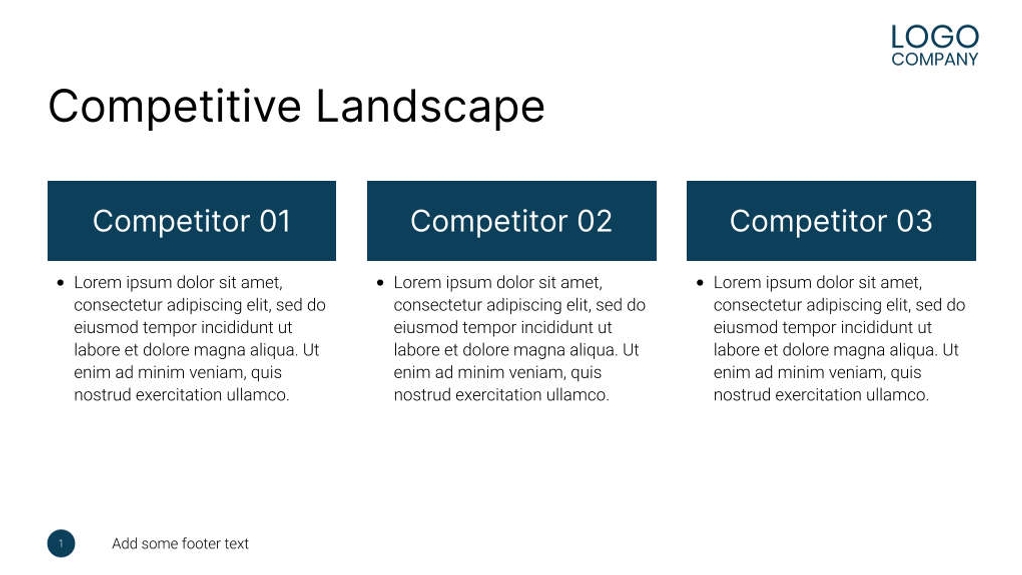 Free presentation sales product overview template