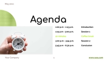 Free presentation social media strategy template