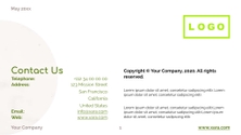 Free presentation social media strategy template
