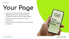 Free presentation social media strategy template