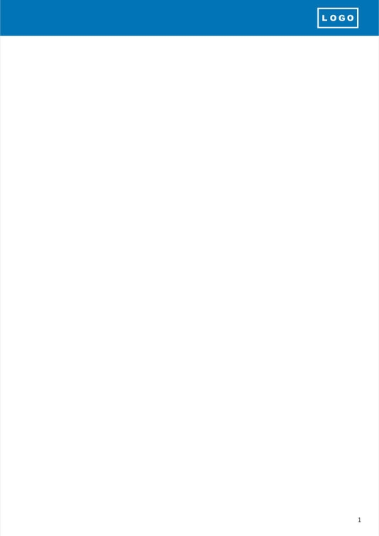 Free proposal project template