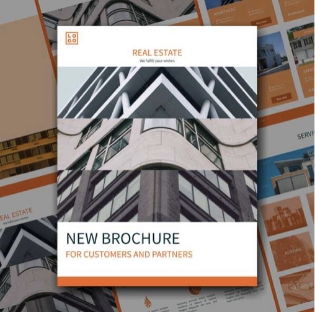 Xara real estate brochure template