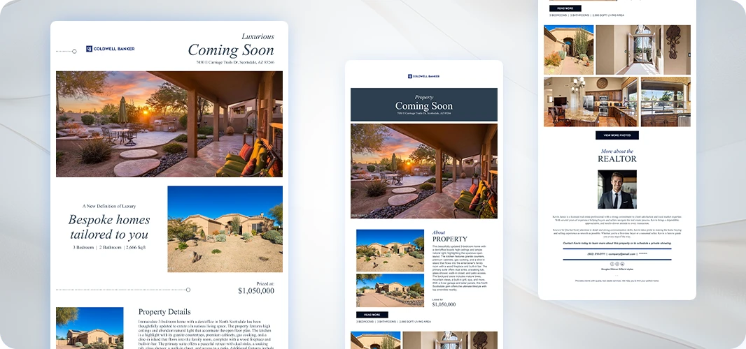 coming soon luxury email