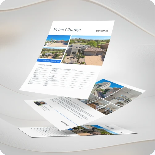 price reduction luxury flyer