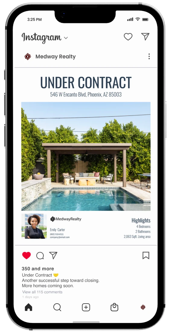 under contract modern iphone