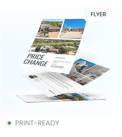 real estate flyer - print ready
